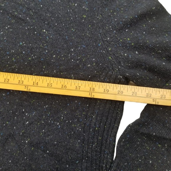 GH Bass Crewneck Sweater Mens L Acrylic Wool Grandpa Pullover Lightweight Blue - Picture 8 of 16